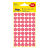 Avery Zweckform 3147 pastilles de marquage Ø 12 mm (270 pièces) - rouge clair