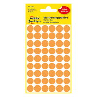 Avery Zweckform 3148 pastilles de marquage Ø 12 mm (270 pièces) - orange clair 3148 212354