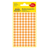 Avery Zweckform 3178 pastilles de marquage Ø 8 mm (416 étiquettes) - orange clair