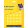 Avery Zweckform 3377 pastilles de couleur Ø 18 mm (1056 étiquettes) - jaune