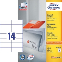 Avery Zweckform 3653-200 étiquettes multi-usages 105 x 42,3 mm (2800 étiquettes) 3653-200 212486