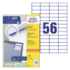 Avery Zweckform 3668 étiquettes universelles A4 52,5 x 21,2 mm (5600 étiquettes) - blanc