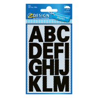 Avery Zweckform 3784 étiquettes de lettres A-Z grandes - noir 3784 212504