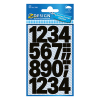 Avery Zweckform 3785 étiquettes de chiffres 0-9 grandes - noir