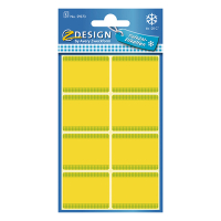 Avery Zweckform 59373 étiquettes de congélation 28 x 36 mm (40 pièces) - jaune 59373 212652