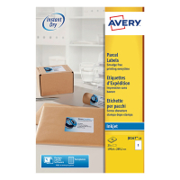 Avery Zweckform J8167-25 étiquettes d'expédition A4 199,6 x 289,1 mm (25 étiquettes) - blanc J8167-25 212629