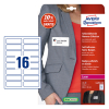 Avery Zweckform L4783-20 étiquettes badges adhésifs 31x88.9 mm (320 pièces)