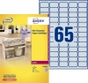 Avery Zweckform L7690-25 étiquettes A4 38,1 x 21,2 mm (1625 étiquettes) - argent