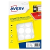 Avery Zweckform PET30W pastilles de marquage Ø 30 mm (240 étiquettes) - blanc