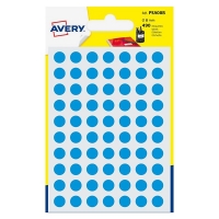 Avery Zweckform PSA08B pastilles de couleur Ø 8 mm (490 pièces) - bleu clair AV-PSA08B 212709