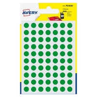 Avery Zweckform PSA08V pastilles de couleur Ø 8 mm (490 pièces) - vert AV-PSA08V 212713