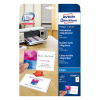 Avery zweckform C32028-10 cartes de visite 85 x 54 mm (80 pièces) - blanc brillant