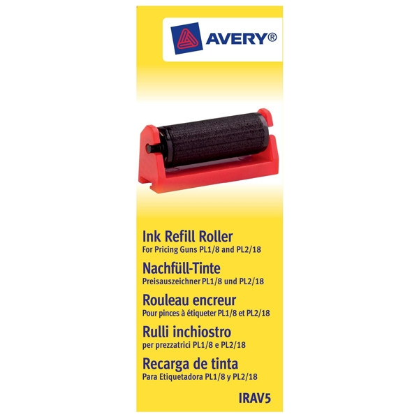 Avery zweckform IRAV5 rouleau encreur pour pince à étiqueter (5 rouleaux) AV-IRAV5 212673 - 1
