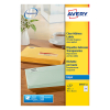 Avery zweckform J8563-25 étiquettes transparentes 99,1 x 38,1 mm (350 pièces)