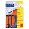 Avery zweckform L4752-20 étiquettes dos de classeur 61 x 297 mm (60 pièces) - rouge