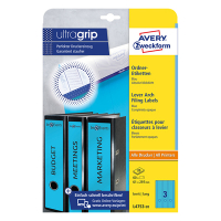 Avery zweckform L4753-20 étiquettes dos de classeur 61 x 297 mm (60 pièces) - bleu L4753-20 212126