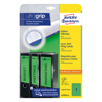 Avery zweckform L4764-20 étiquettes de dos 192 x 38 mm (140 pièces) - vert L4764-20 212814