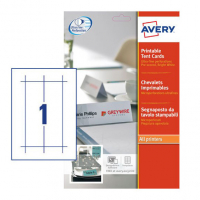 Avery zweckform L4796-20 chevalets imprimables blancs 210 x 60 mm (20 cartes) L4796-20 212772