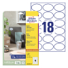 Avery zweckform L6024REV-25 étiquettes produits enlevables 63,5 x 42,3 mm (450 pièces) - blanc