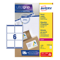 Avery zweckform L7166-100 étiquettes d'expédition A4 99,1 x 93,1 mm (600 pièces) - blanc L7166-100 212066