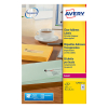 Avery zweckform L7551-25 étiquettes transparentes 38,1 x 21,2 mm (1625 pièces)