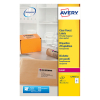 Avery zweckform L7565-25 étiquettes transparentes 99,1 x 67,7 mm (200 pièces)