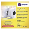 Avery zweckform PLR1226 rouleaux d'étiquettes prix amovibles 26 x 12 mm (15 000 étiquettes) - blanc
