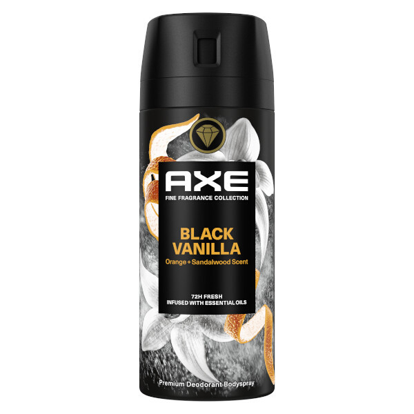 Axe Fine Fragrance Collection Black Vanilla déodorant & spray (150 ml) SAX00276 - 1