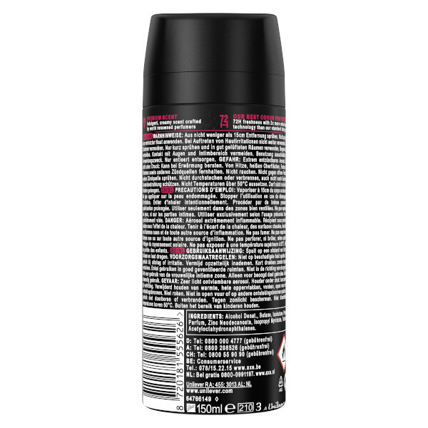 Axe Fine Fragrance Collection Cherry Fizz déodorant & spray (150 ml) SAX00284 - 2