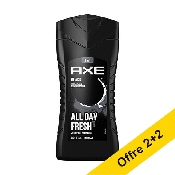 Offre : 4x Axe Black gel douche (250 ml) SAX00316 - 1