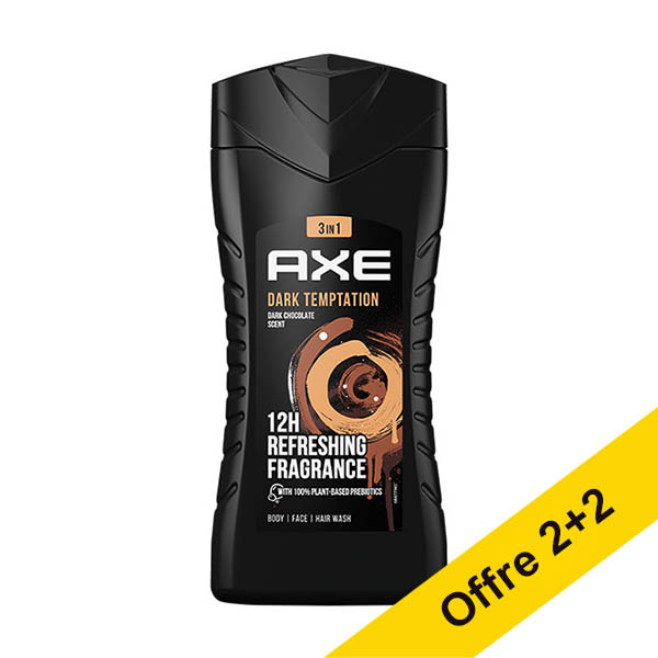 Offre : 4x Axe Dark Temptation gel douche (250 ml) SAX00313 - 1