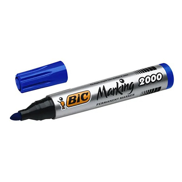 BIC 2000 Ecolutions marqueur permanent (1,7 mm ogive) - bleu 240459 - 1