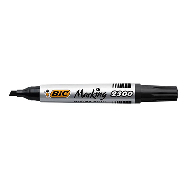 BIC 2300 Ecolutions marqueur permanent (3,7-5,5 mm biseautée) - noir 240461 - 1