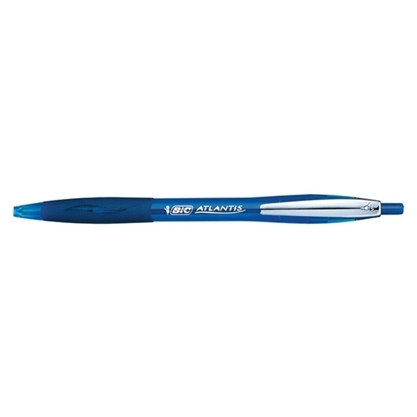 BIC Atlantis Soft stylo à bille (12 pièces) - bleu 902132 224634 - 1