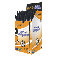 BIC Cristal stylo à bille (50 pièces) - noir 8373639 224610