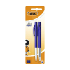 BIC M10 Clic stylo à bille médium (2 pièces) - bleu