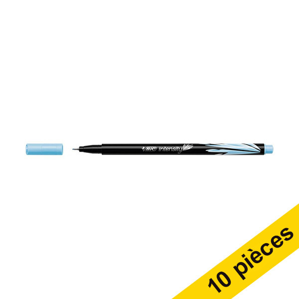 Offre : 10x BIC Intensity stylo-feutre pointe fine - turquoise 240431 - 1