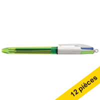 Offre : 12x BIC 4 Colours Fluo stylo à bille