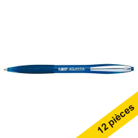 BIC Offre : 12x BIC Atlantis Soft stylo-bille - bleu  240027