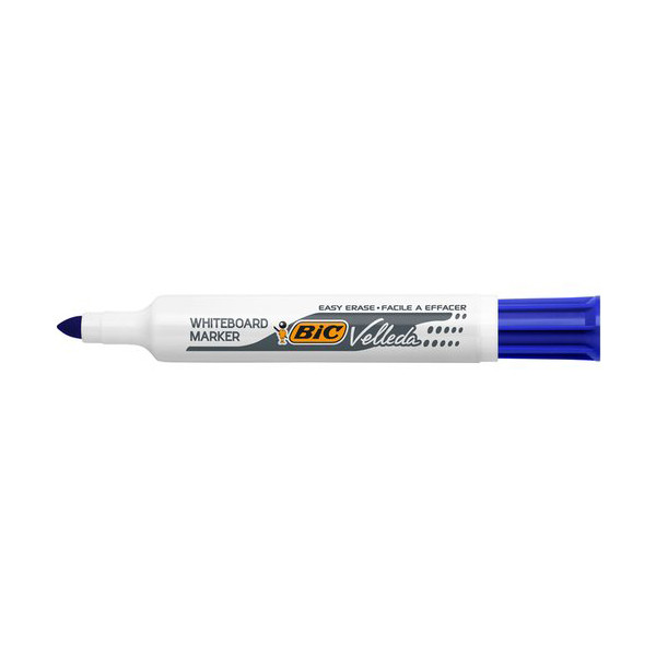BIC Velleda 1711 marqueur pour tableau blanc (0,6 mm ogive) - bleu 9430301 240446 - 1