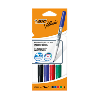 BIC Velleda 1741 marqueur pour tableau blanc assorti 4 pièces (1,4 mm ogive) 240472