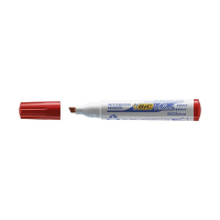 BIC Velleda 1751 marqueur pour tableau blanc (3,7 - 5,5 mm biseautée) - rouge 904948 240444