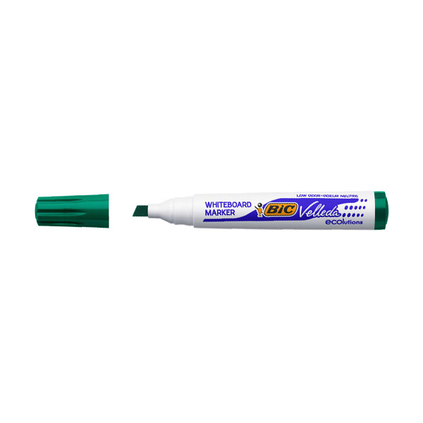 BIC Velleda 1751 marqueur pour tableau blanc (3,7 - 5,5 mm biseautée) - vert 904949 240445 - 1