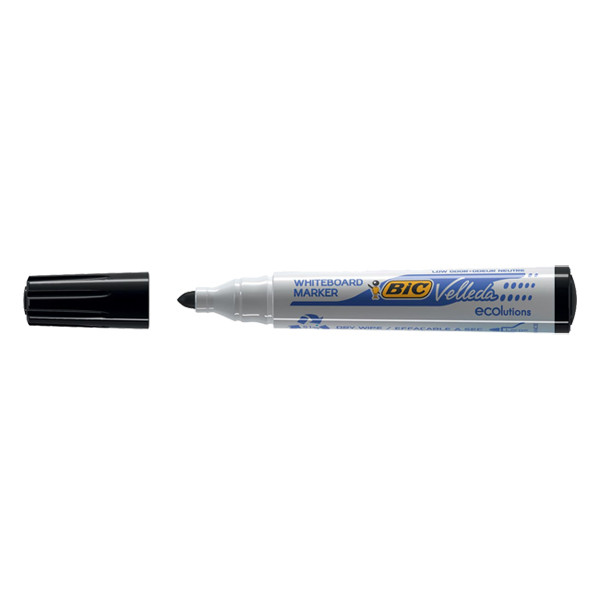 BIC Velleda marqueur pour tableau blanc 1701 (1,5 mm ogive) - noir 1701Z 224695 - 1