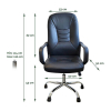 BRASQ OC500 Comfort chaise de bureau en similicuir 202125 - 2