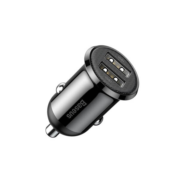 Baseus 2x chargeur de voiture USB-A 2 x 12 W 828644 - 1