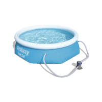 Bestway Fast Set piscine gonflable avec pompe de filtration Ø 305cm ↨76cm 57270 SBE00008