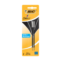 Bic 4 Colours recharge de stylo à bille moyen 2 pièces - noir 931779 224653
