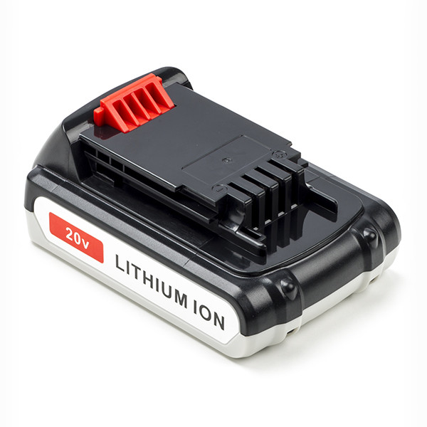 Black & Decker batterie BL1518 / BL2018 / LBX20 (20V, 1,5 Ah, marque distributeur 123accu) 20VMax BL1318 BL1318-XJ BL1518 BL1518-XJ ABL00116 - 1