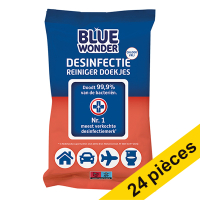 Blue Wonder Offre : 24x Blue Wonder lingettes désinfectantes (72 pièces)  SBL00062